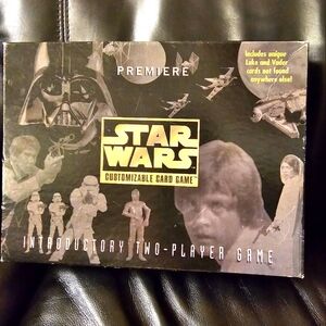 Star Wars Premier Introductory Two player Card Game Circa 1995 EUC